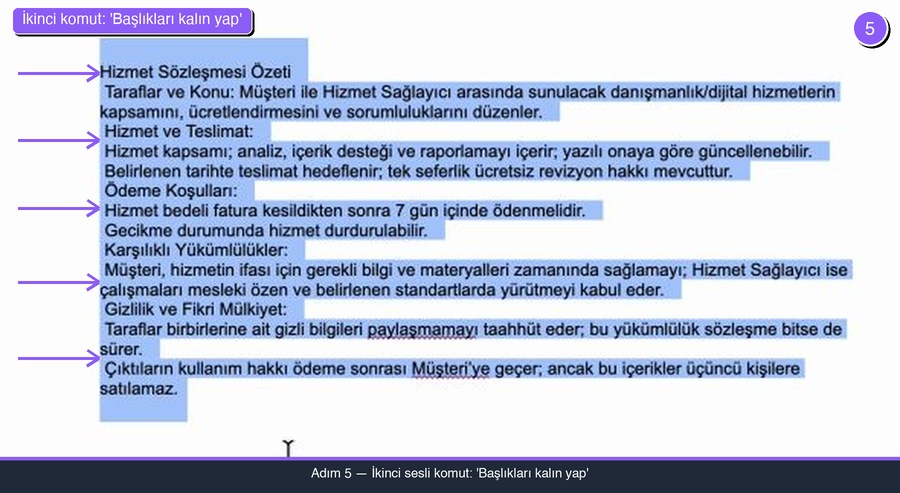 İkinci İsteği Girin
